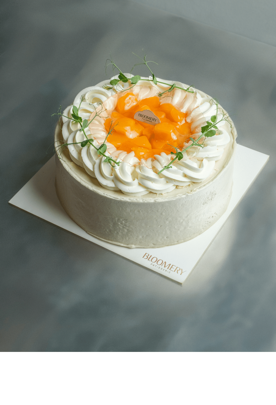 Earl Grey Peach Mille Crepe