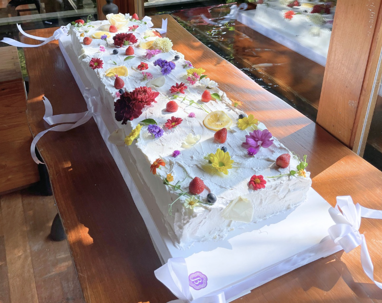 Floral Wedding Cake